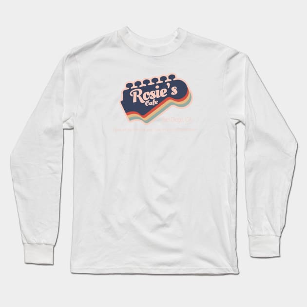 Rosie's Cafe Long Sleeve T-Shirt by bintburydesigns